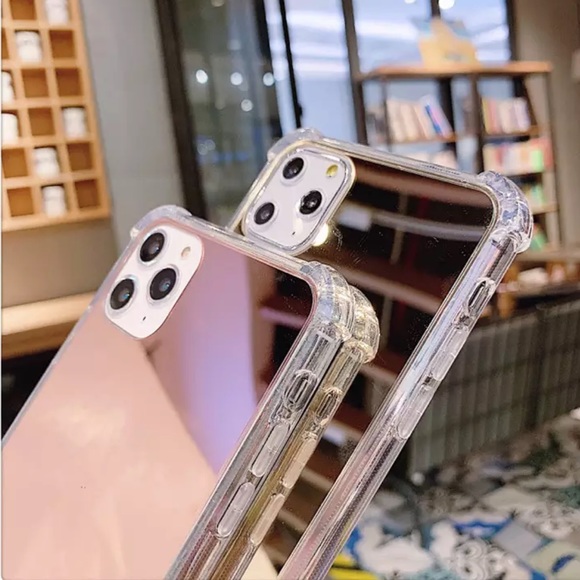 ✨Rose Gold Metallic Mirror IPhone 13Pro Max Case - Picture 3 of 3